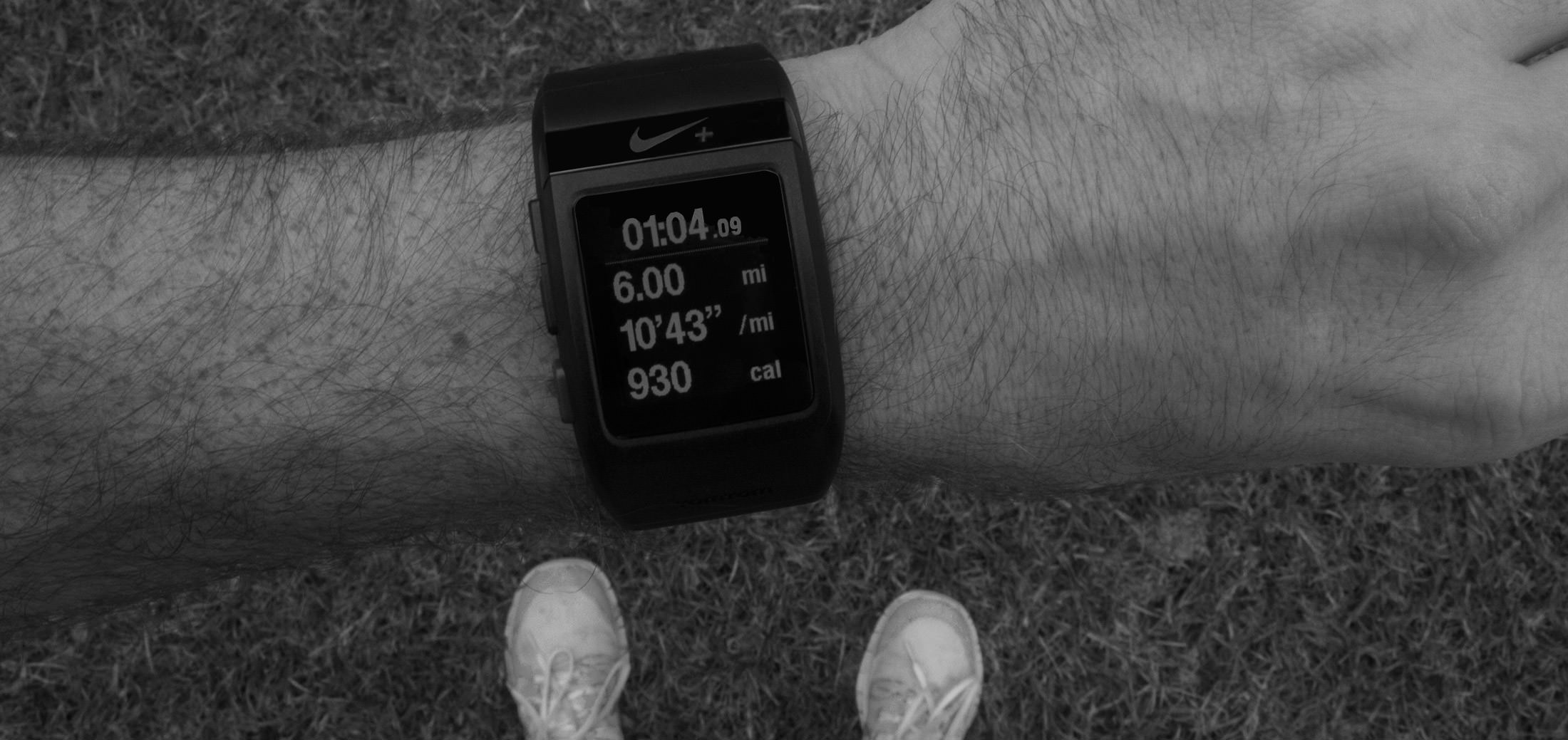 An image of the watch I used to capture my running data.