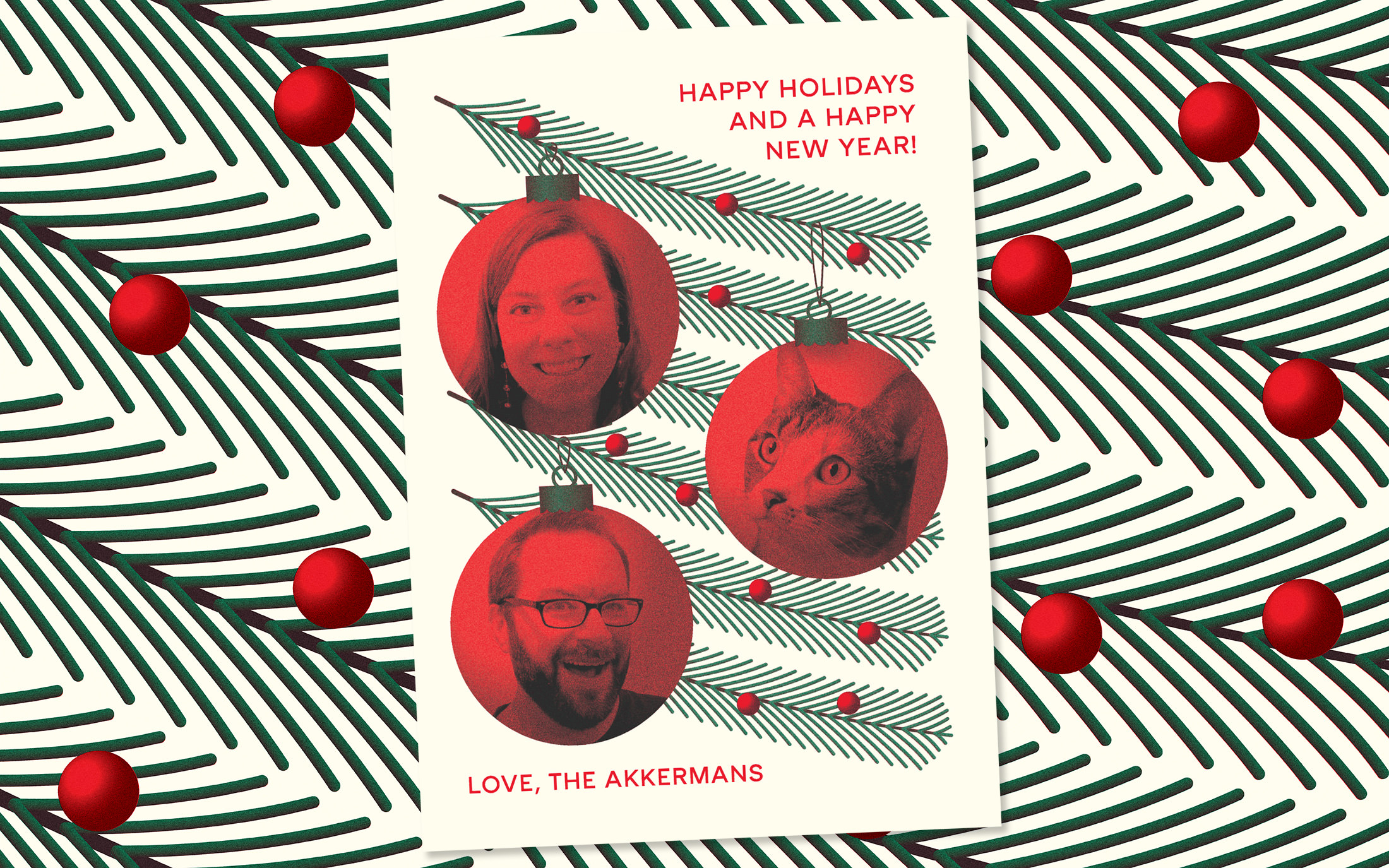 The 2020 Akkerman Family Holiday Card.