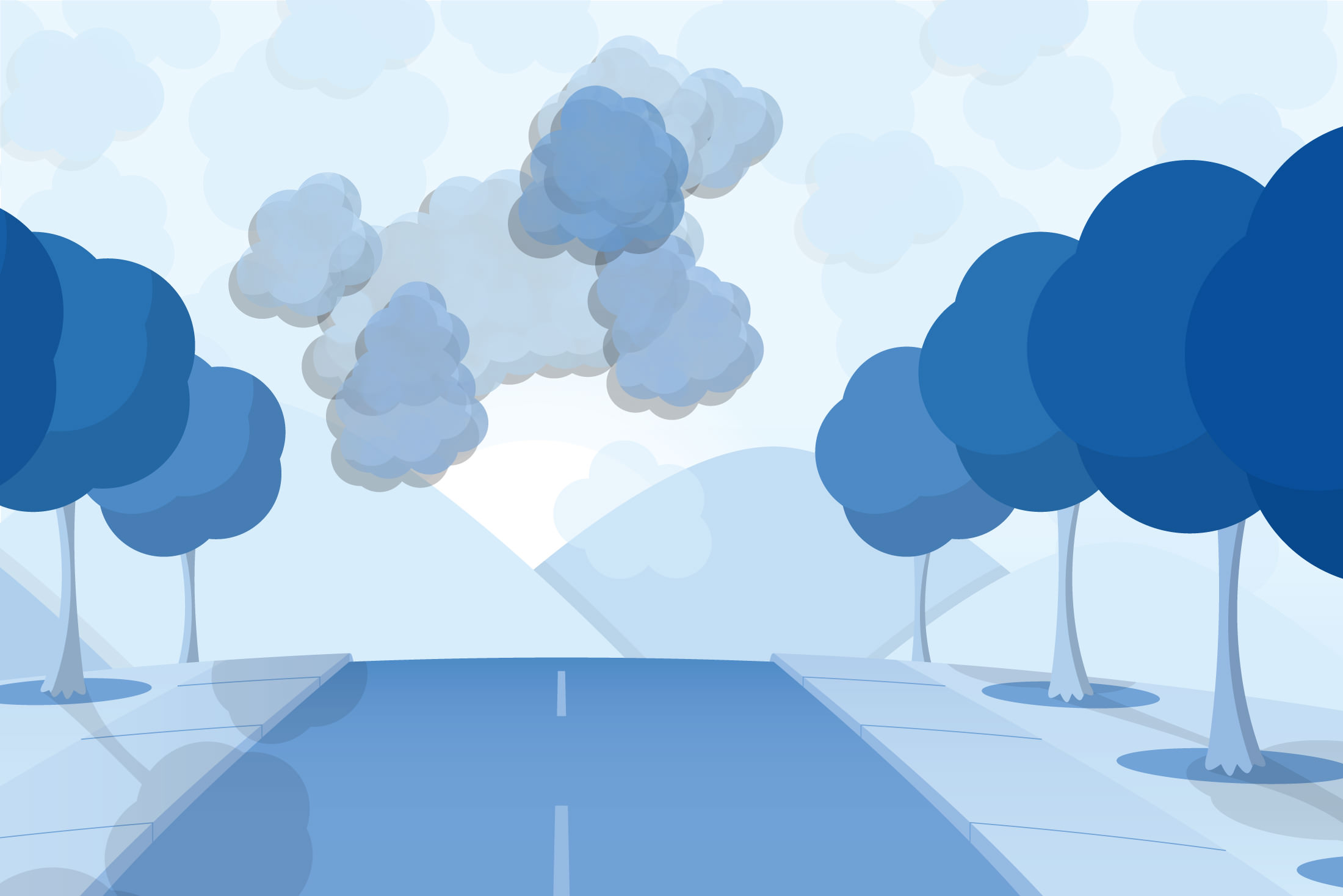 A cloud illustration conveying the concept that the whole is greater than the sum of its parts.